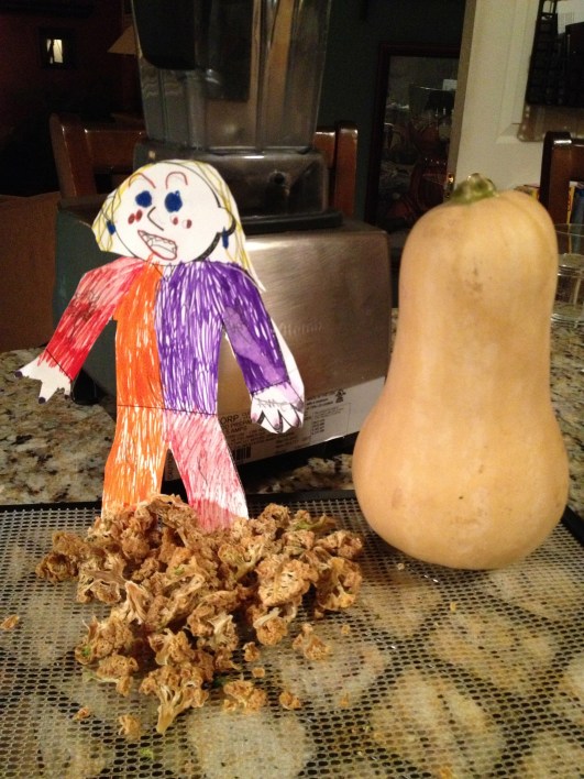 "I've never dehydrated anything before! This should be interesting!" 