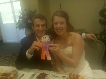 Look at this beautiful couple on their wedding day! Flat Stanleyette thought you two were sooooooo in <3!