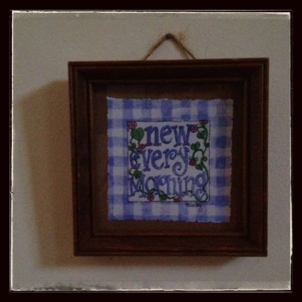 A pretty print made by a talented West Point mom. Here's her Etsy site. 