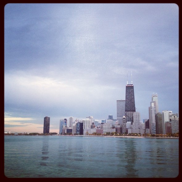 I love someone in Chicago. 