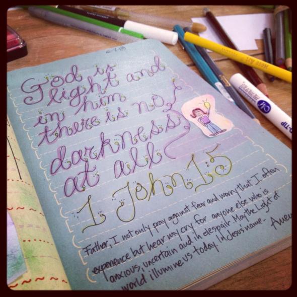 Ok, darkness, I see you. Commence to stepping before it's too late. 