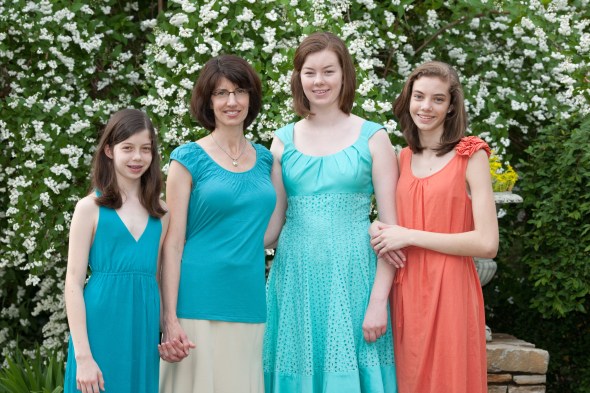 A mom of three daughters is the voice behind today's post! 