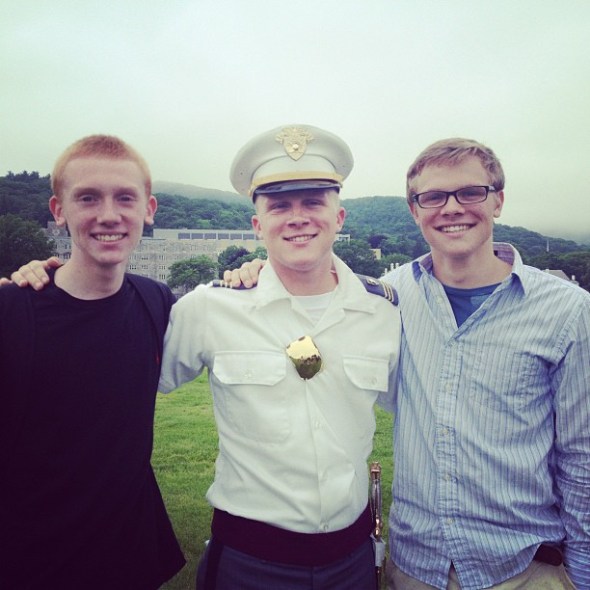 Three great guys who have high standards. 