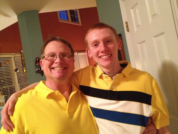 Those are two very lemony collared shirts, don't you think? 