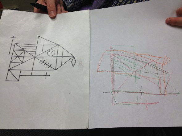 A test that was performed. It was heartbreaking to see these results. 